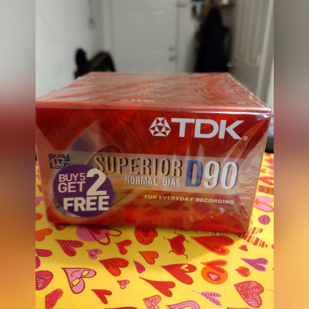 Tdk tape d90 superior normal bias